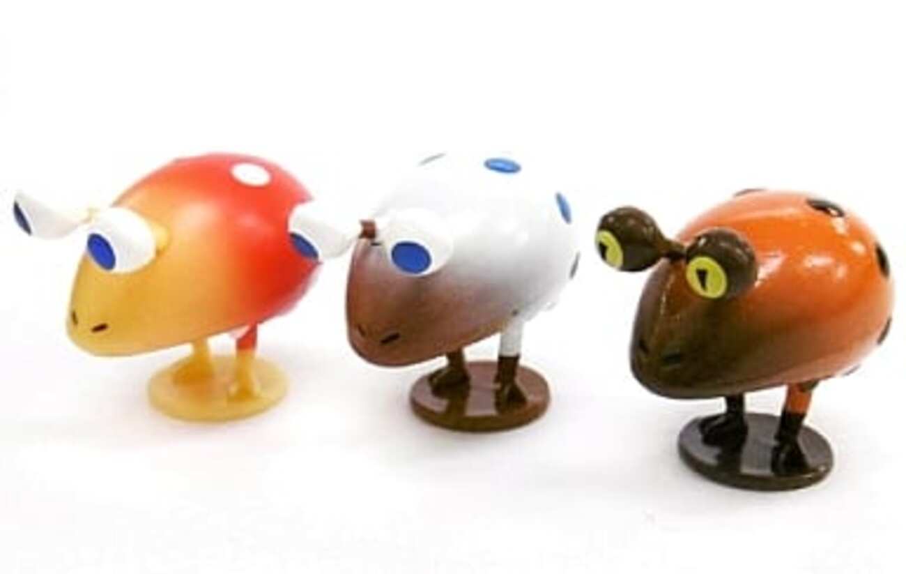 今トレーディングフィギュア コチャッピー3体 「ピクミン2 