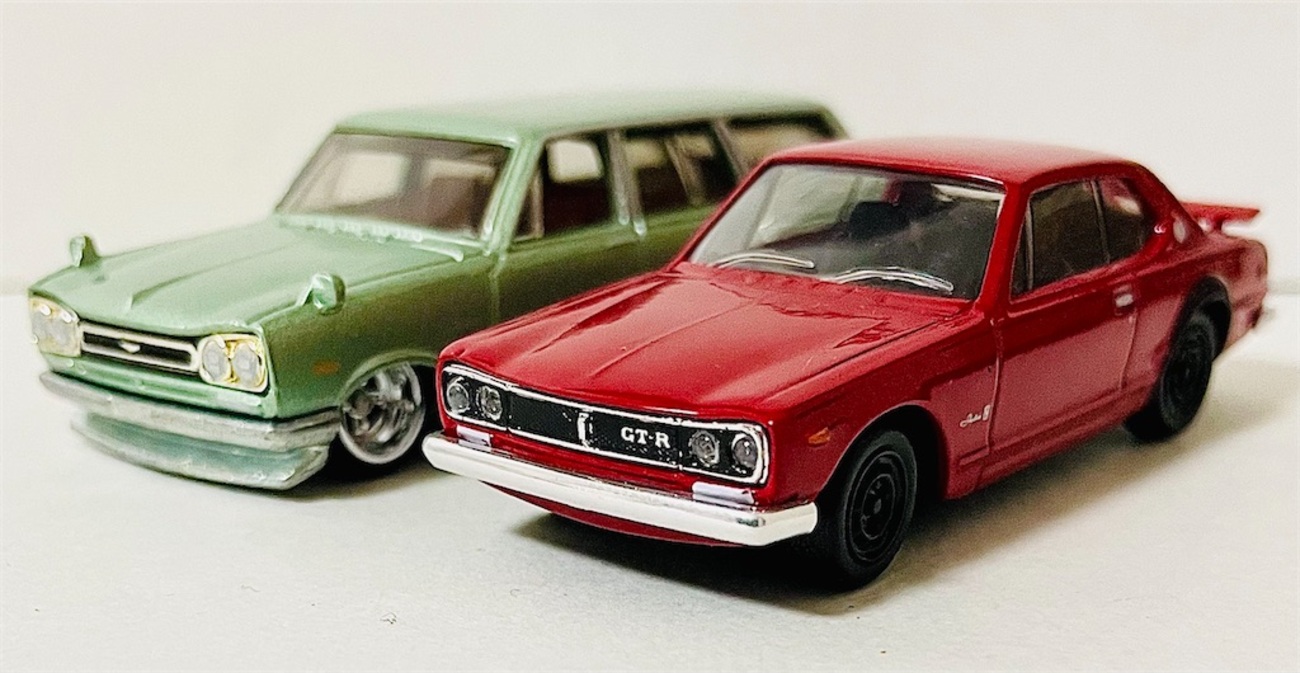 KONAMI 1/64 NISSAN SKYLINE GTR（KPGC10）1969 コナミ 絶版名車 