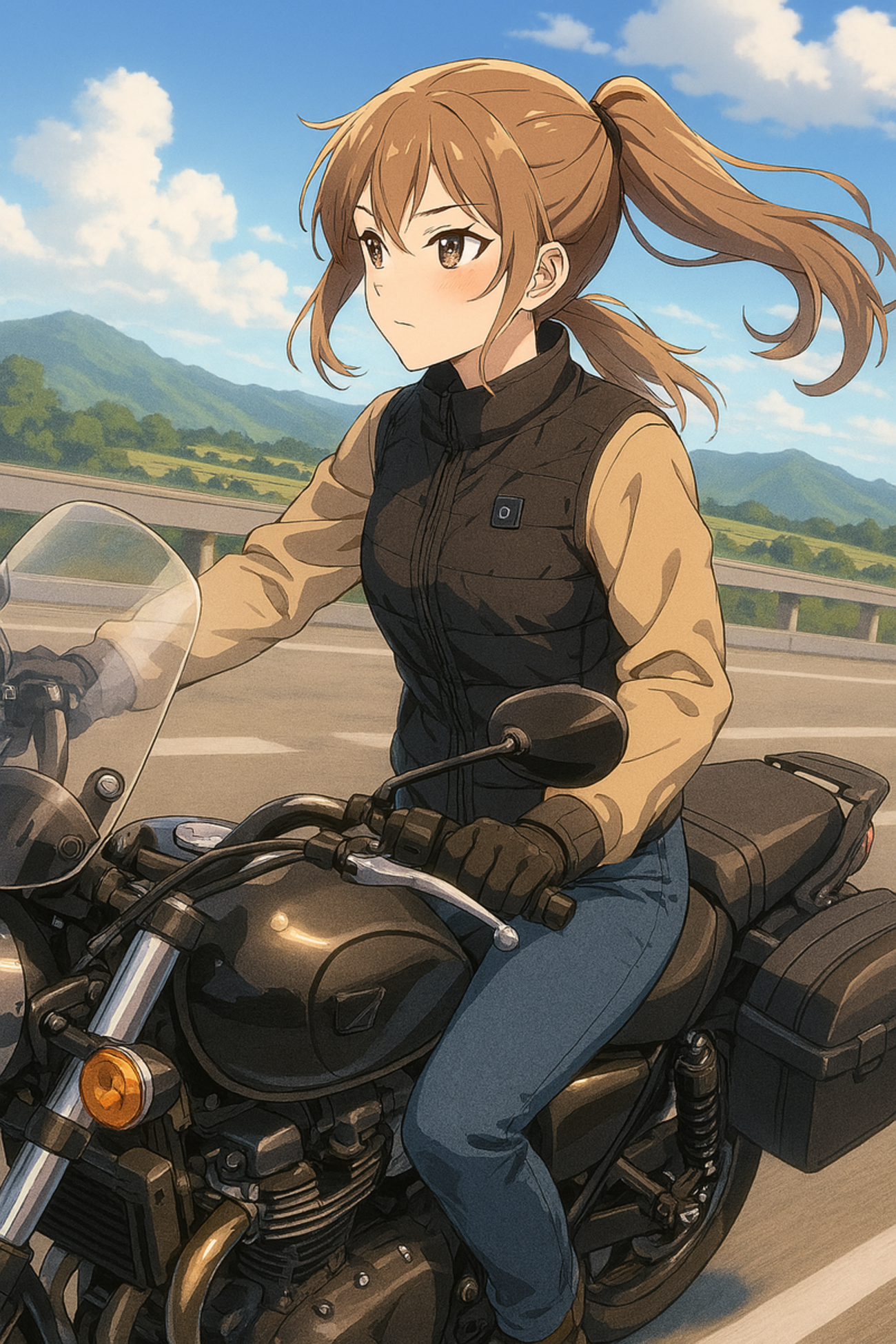 KEMIMOTO電熱ベストの効果的な利用法 - バイクの輪 blog