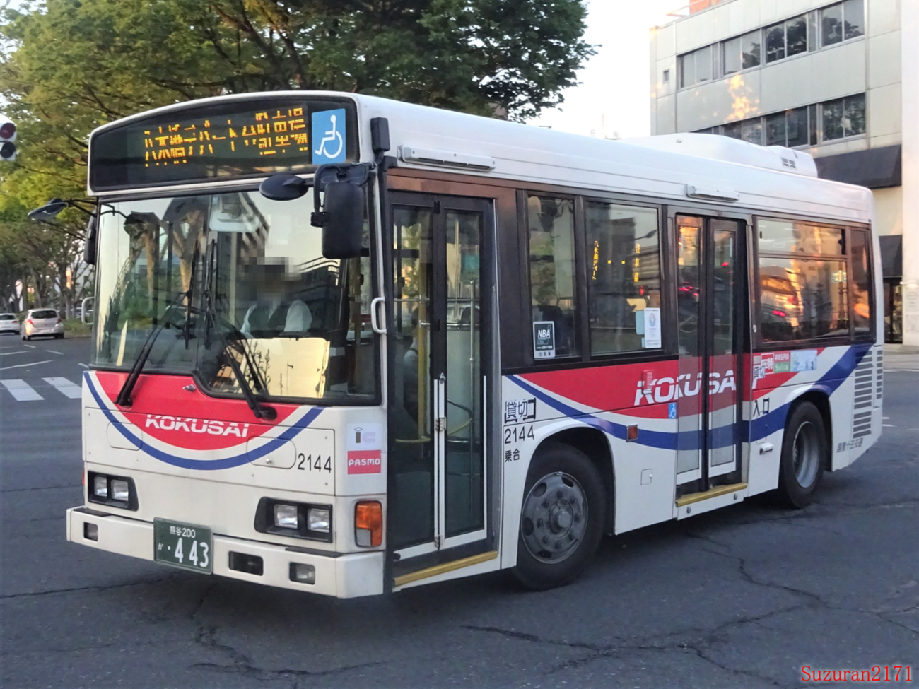 熊谷200か・443(国際十王交通2144)＜転属＞ - 赤白バスに魅せられて