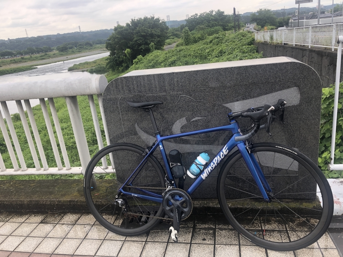 ロードバイク】軽量ホイールUNAASで平地ライド_20210627 - 筋肉 