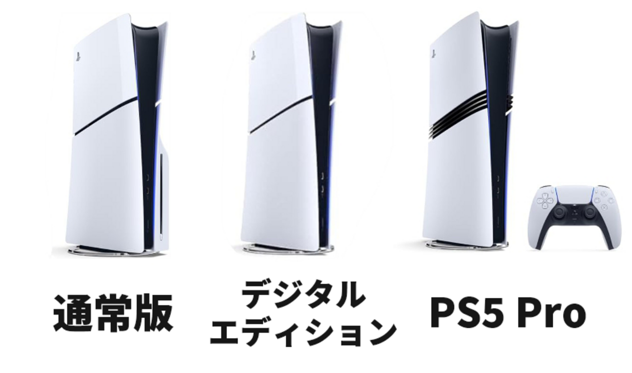PS5の本体はどれを買えばいいか分からない」という方向けの選び方 