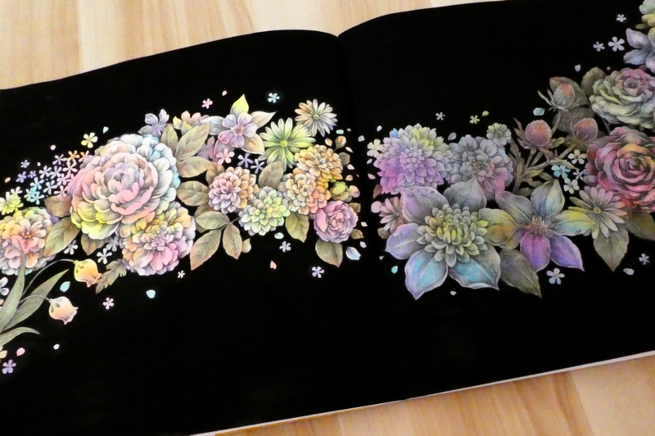 ﾒｲｷﾝｸﾞ】失敗して諦めていたページが完成しました☆花日和