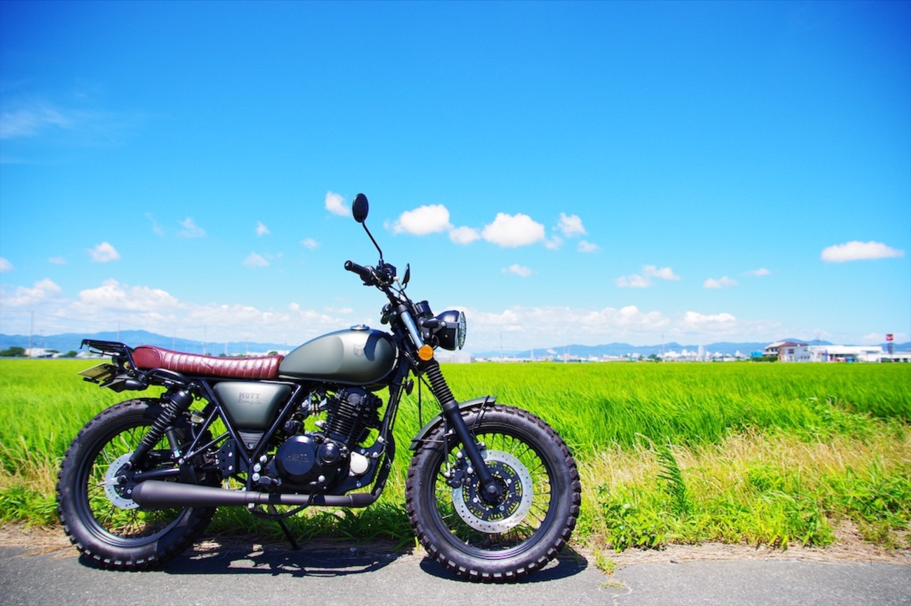低走行】マットモーターサイクルズ ヒルツ250 ETC付き