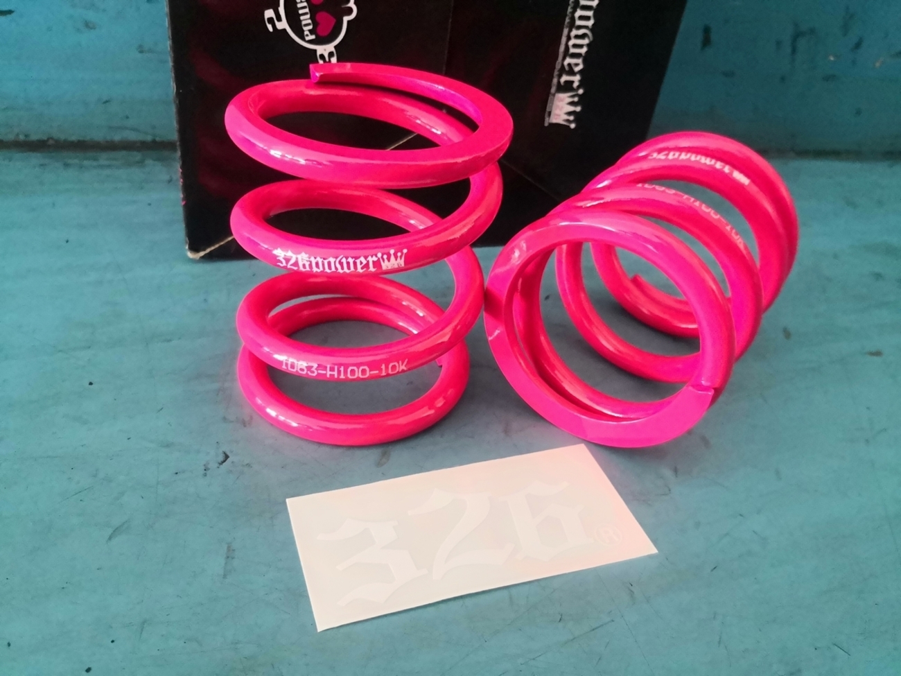 326POWER スプリング id70 H140 50K 32K 326POWER Charabane