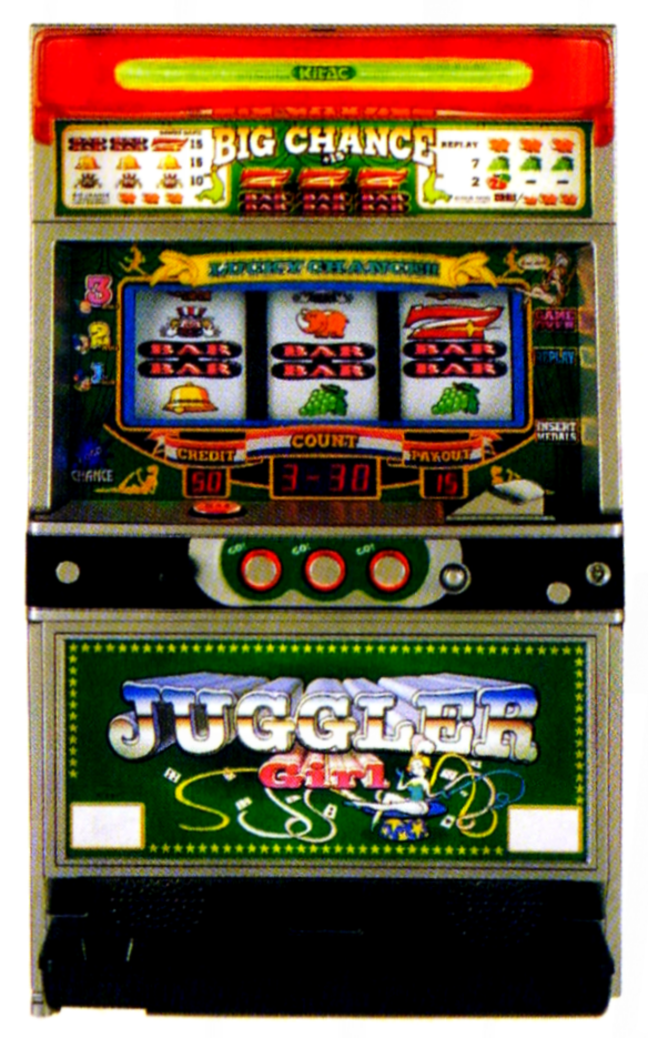 美品 北電子 ファイナルジャグラー 4号機 FINAL JUGGLER 実機 JUGGLER 