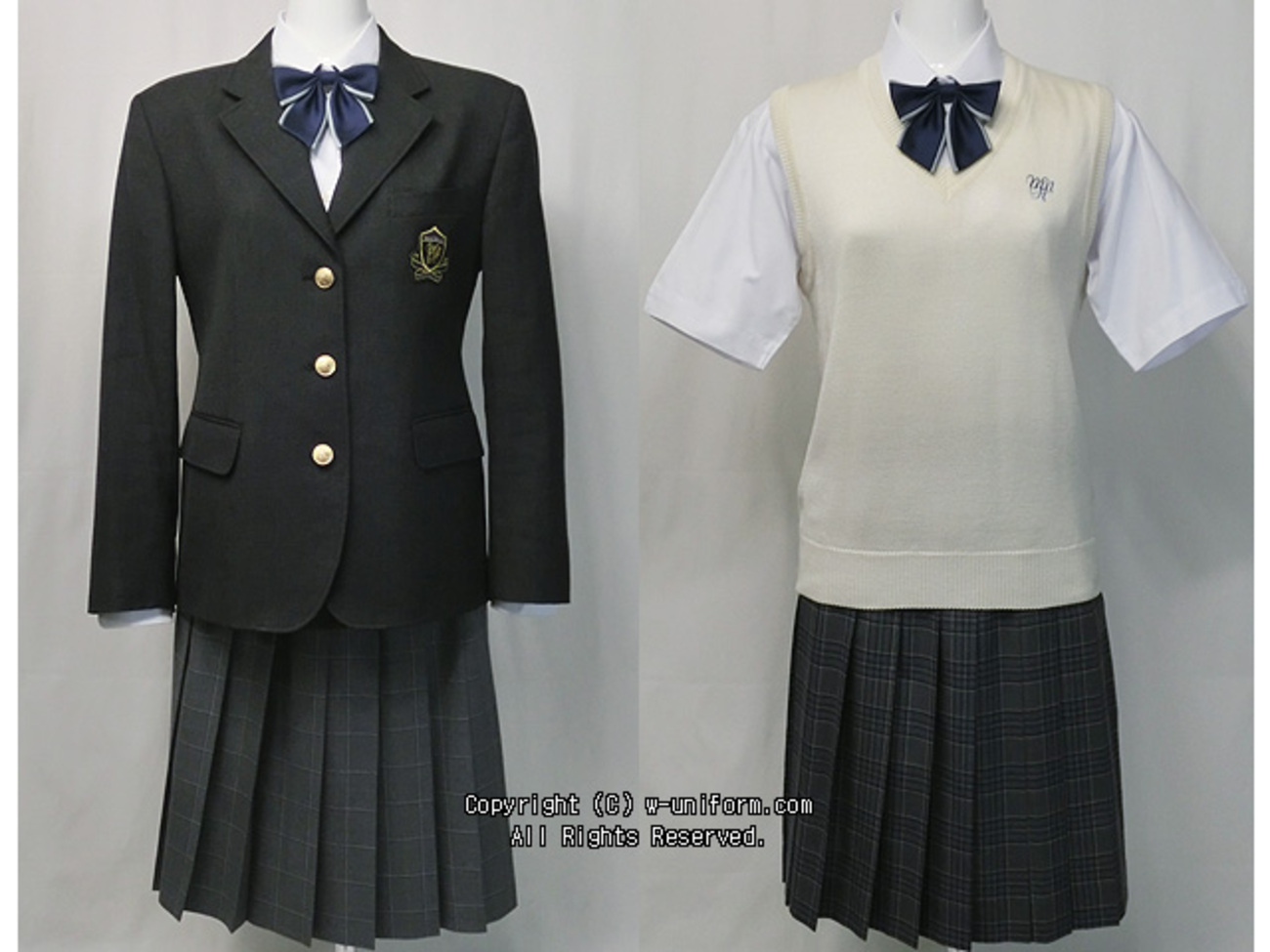 小野学園女子高等学校 指定リボン（中古】東京都 京華女子高等学校  