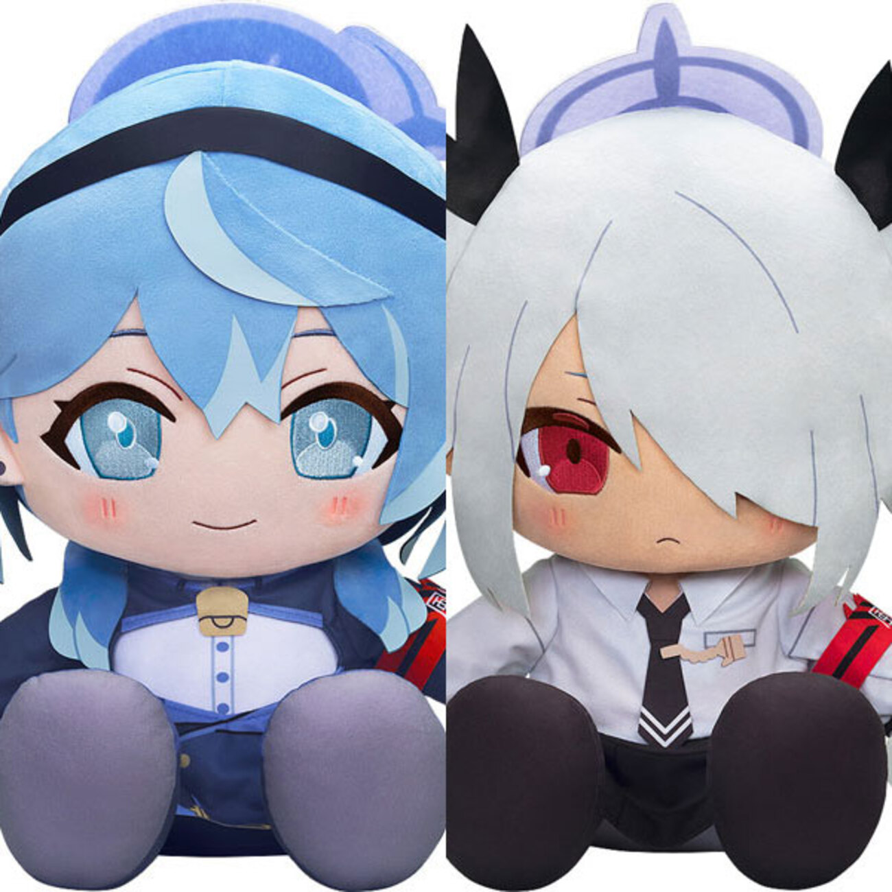 ブルアカ】ちょこぷに おおきな40cmぬいぐるみ『アコ』『イオリ 