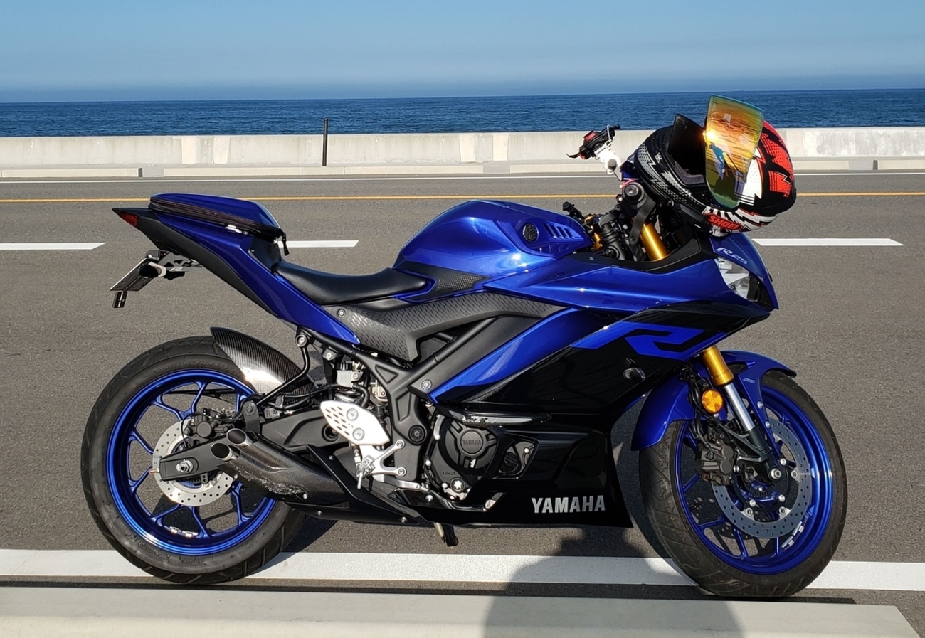 低身長アラフィフ妻向けYZF-R25カスタム - 思いつき日帰りツーリングを 