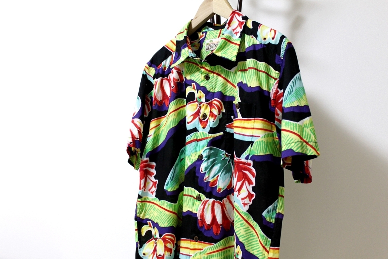 終わりの夏の古着 | PATAGONIA PATALOHA “BLACK BANANA” HAWAIIAN 