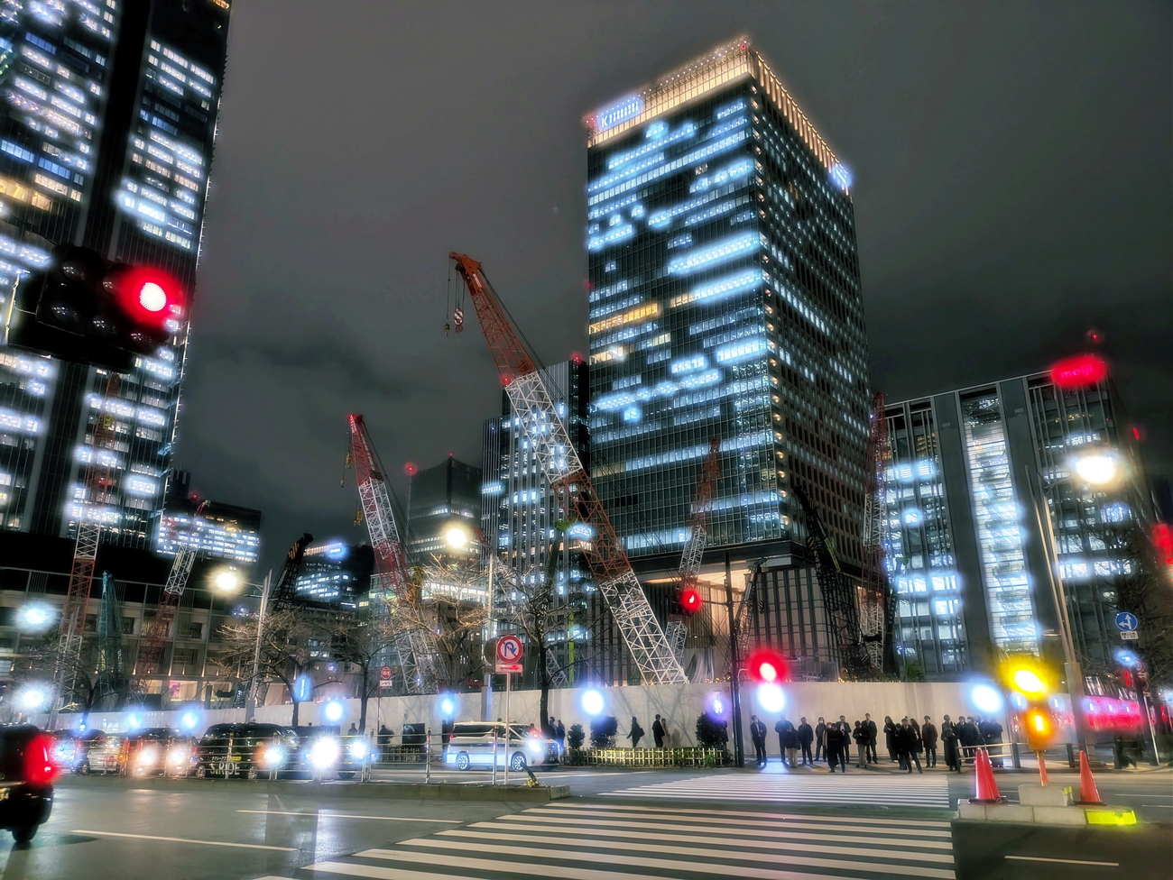 夜の建て替え中 - 月に叢雲 花に嵐