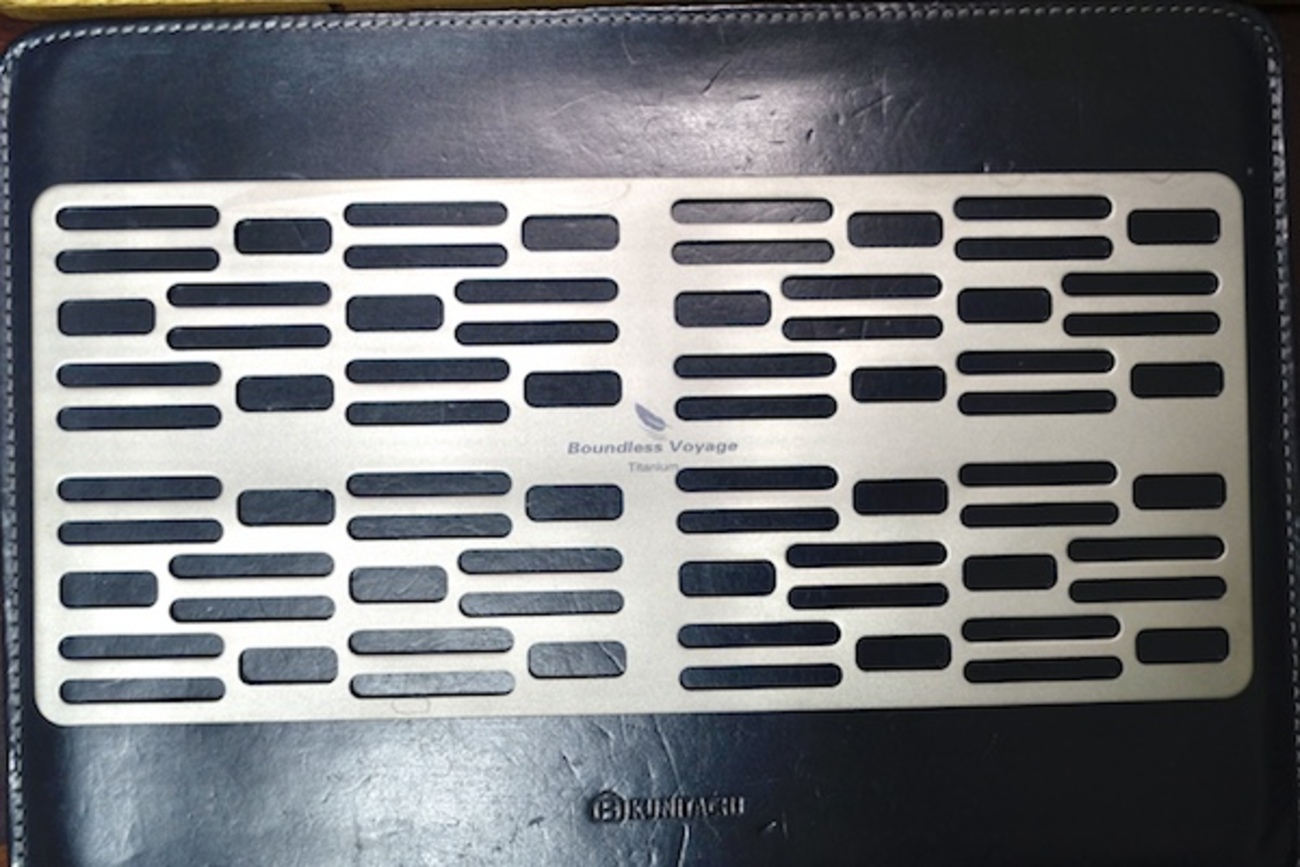 BBQ用網を鉄から、チタンに変えました！ 「Boundless Voyage