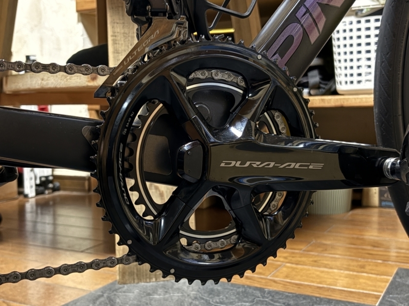 FC-R9200クランクセットのチェーンリングを54-38Tに - 自転車好きのこ 