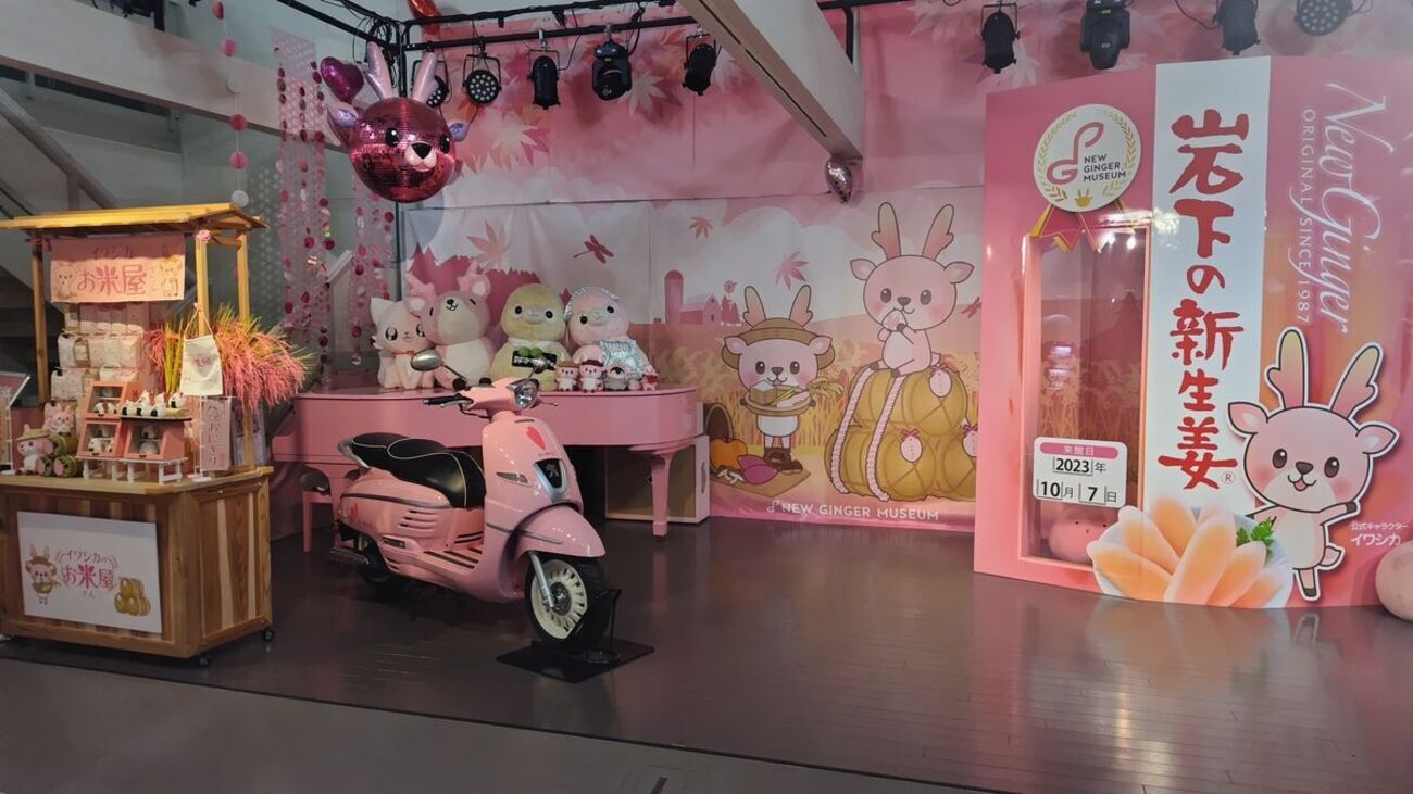 栃木市】岩下の新生姜ミュージアム【館内ピンク色だらけ】 - 袴ブーツ