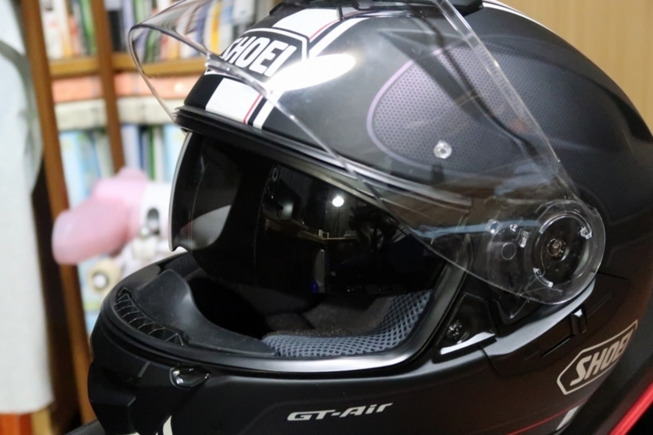 初めてのSHOEIヘルメット。 「GT-Air WANDERER TC-5」 - たまに乗る 