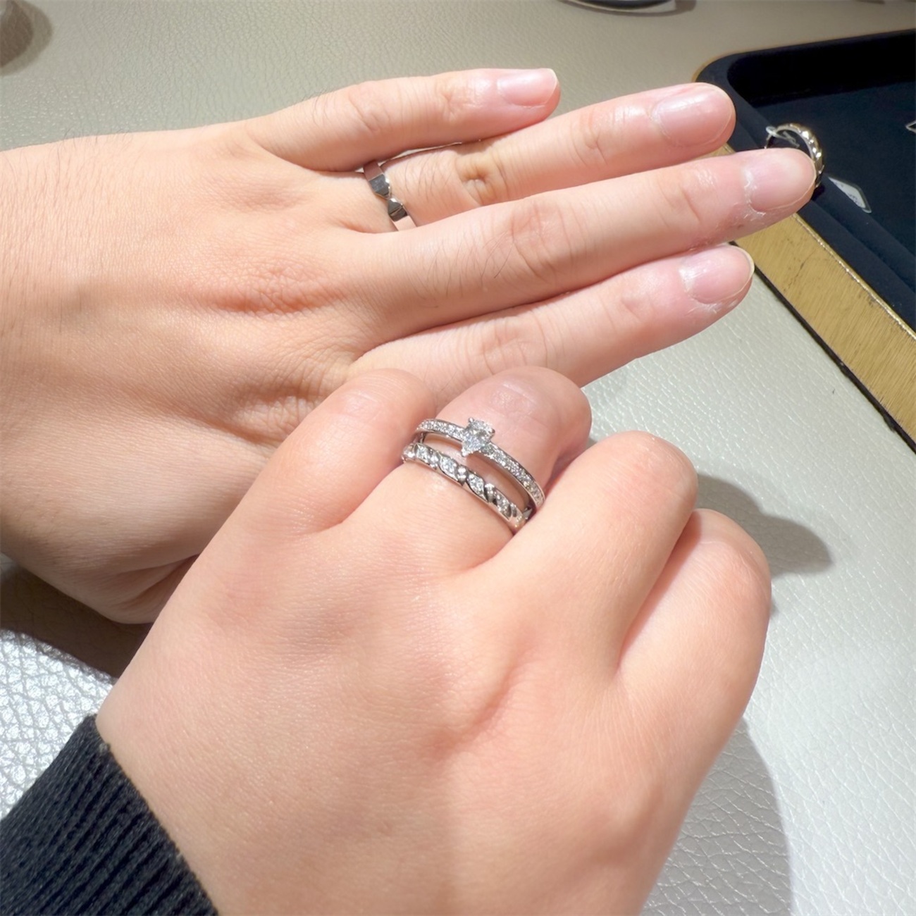 婚約/結婚指輪探しレポ①】ショーメ銀座本店、ハリーウィンストン - ♡