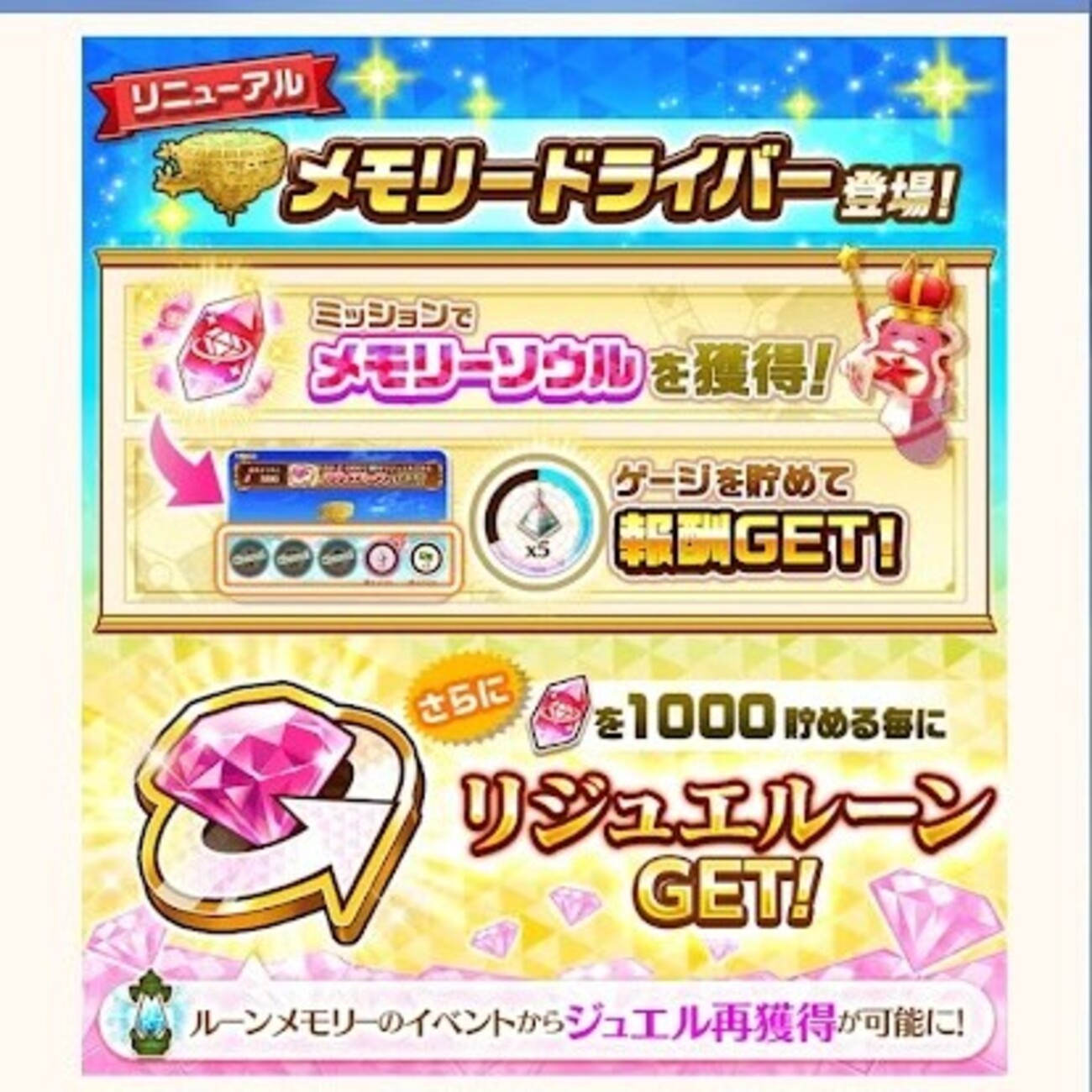 【白猫プロジェクト】最後のトレジャードライバーチケット結果【リジュエルーン】