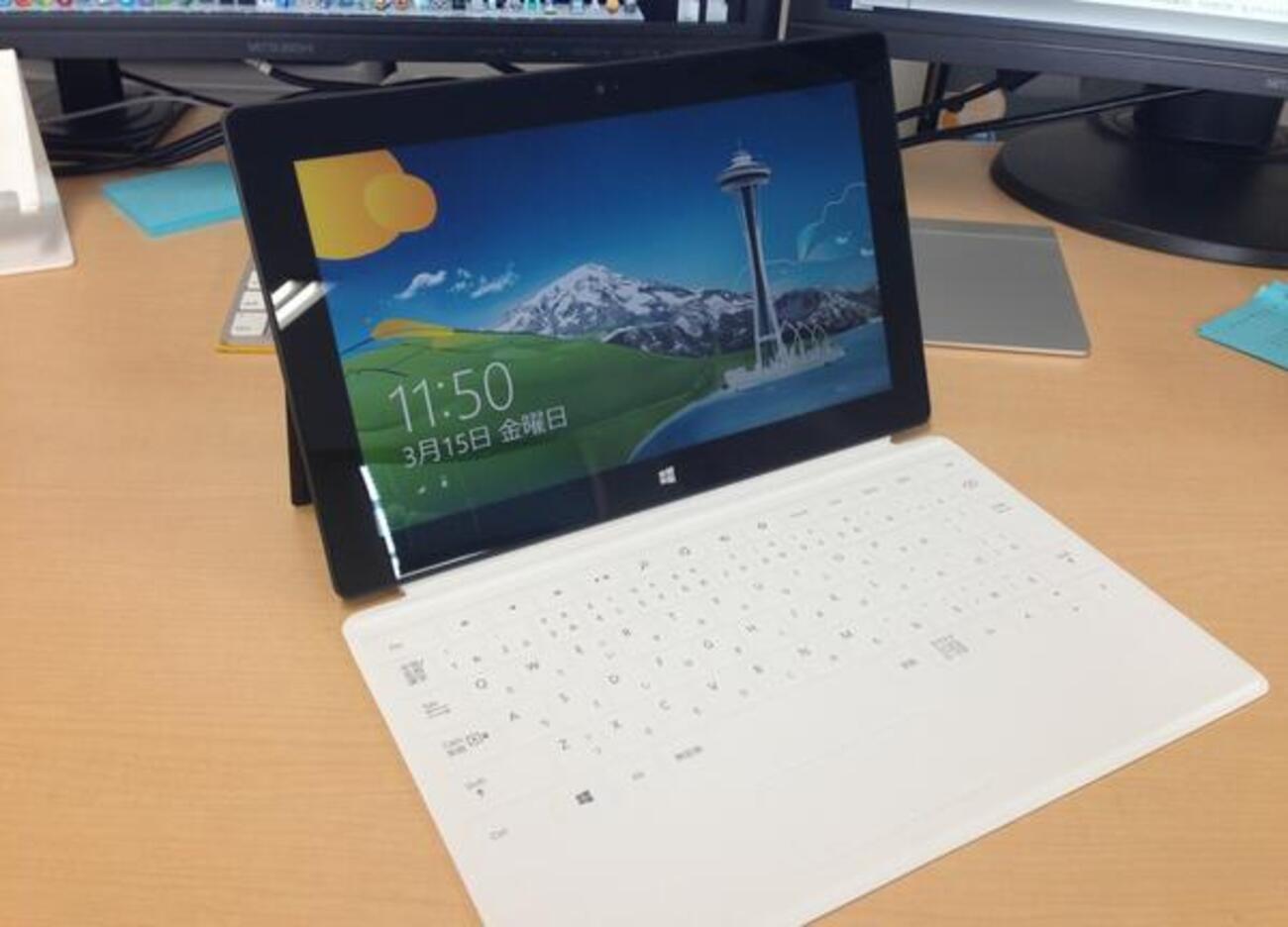 マイクロソフトSurface RT 64GB+Office タッチカバー白付き