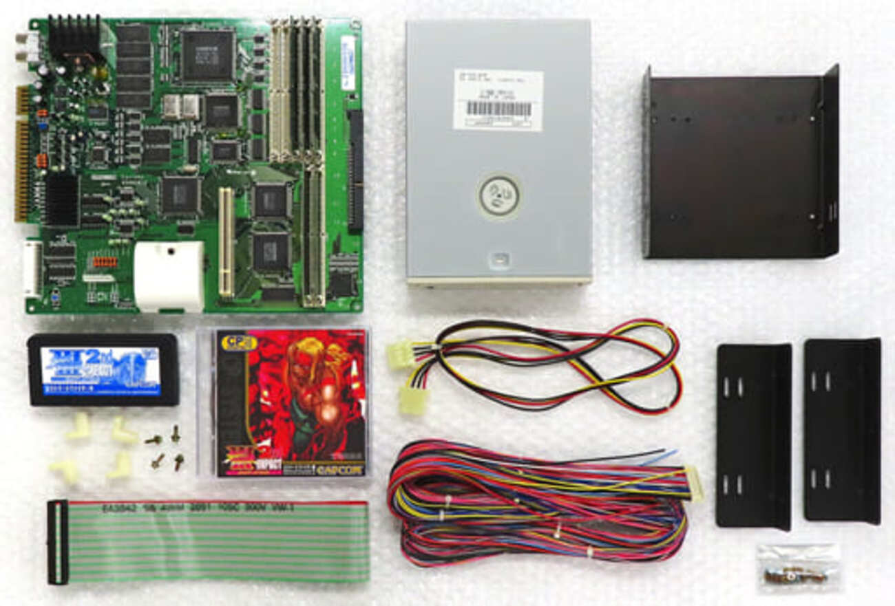 今アーケード基板のCPシステムIII (CPS-3)用基板 ストリートファイター 
