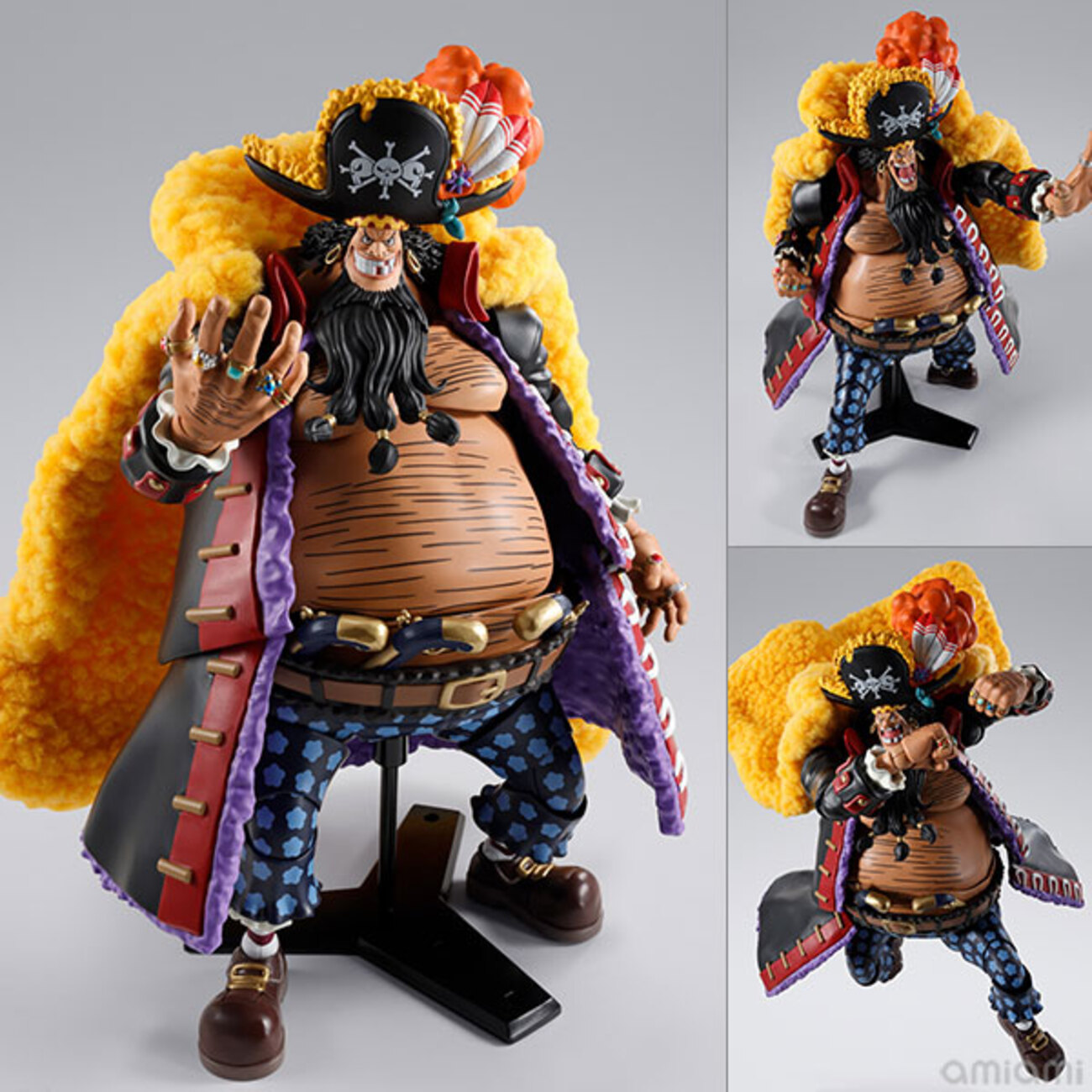 ワンピース】S.H.フィギュアーツ『マーシャル・D・ティーチ -四皇 