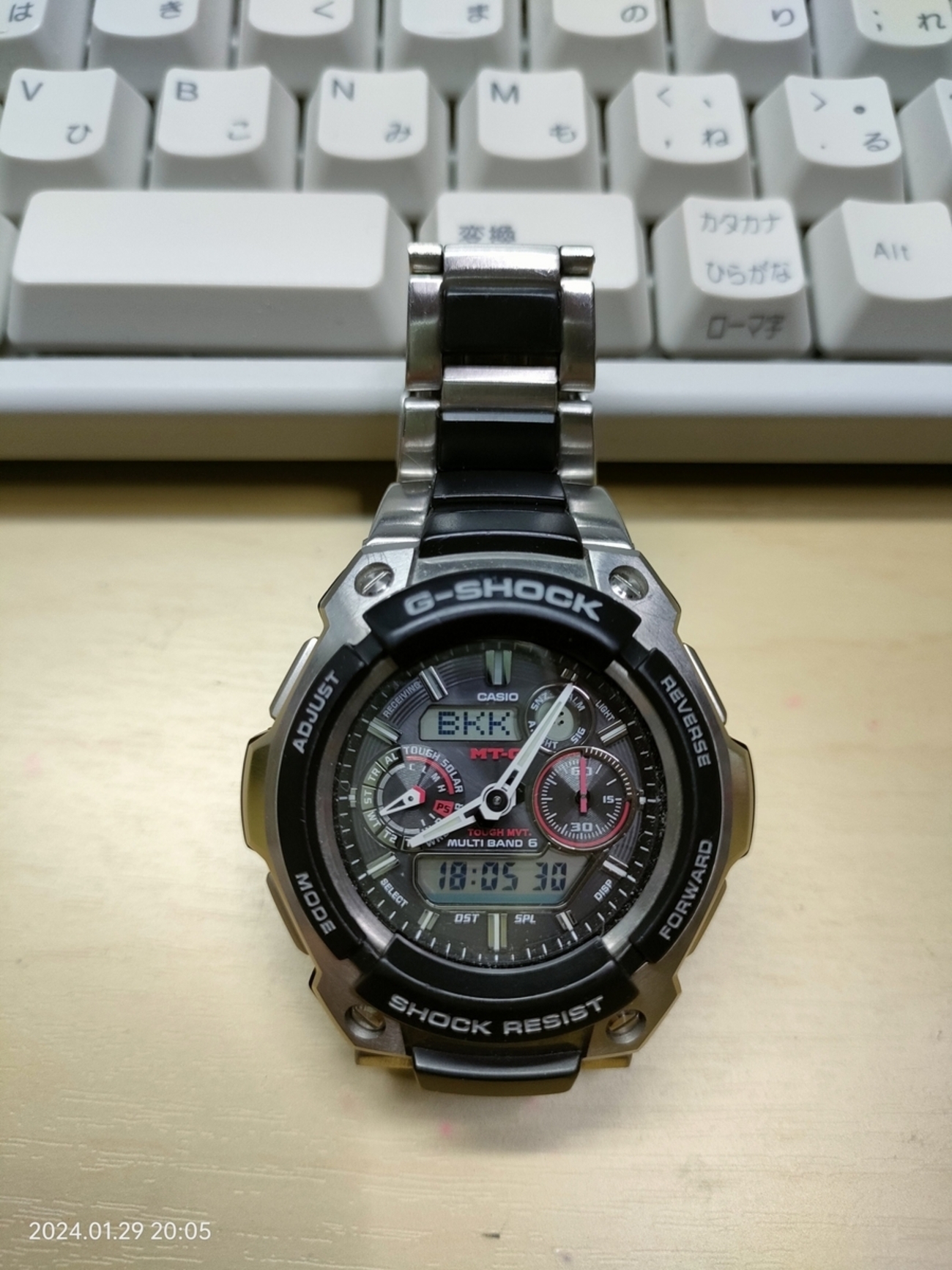 G-SHOCK MTG-1500のワールドタイム - 自分方位研究所