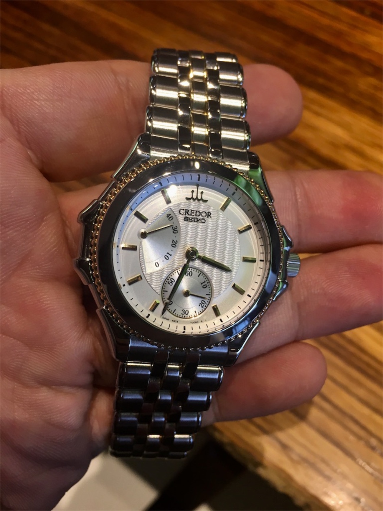 クレドールseiko 腕時計40年前のモデル