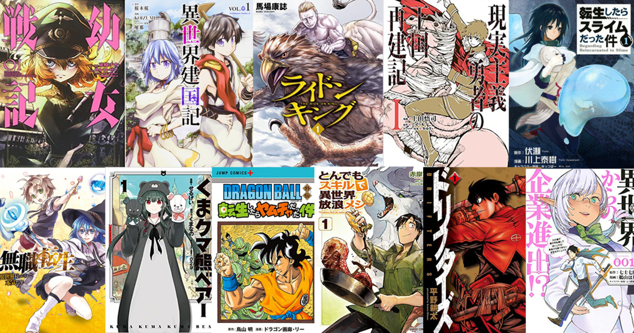 異 世界 漫画 ランキング
