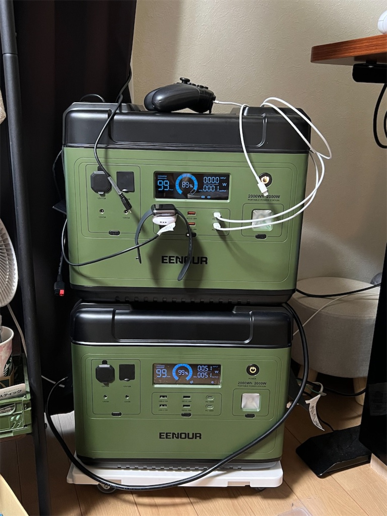 EENOUR P2001レビュー: 防災と節電のためのポータブル電源2022 - D日記