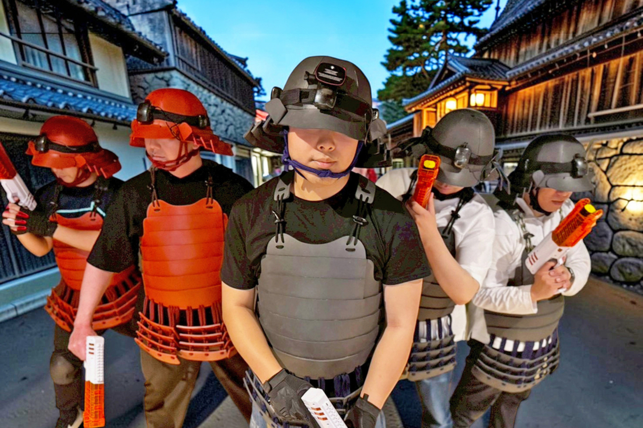 夏のわくわく家フェス!レーザー侍