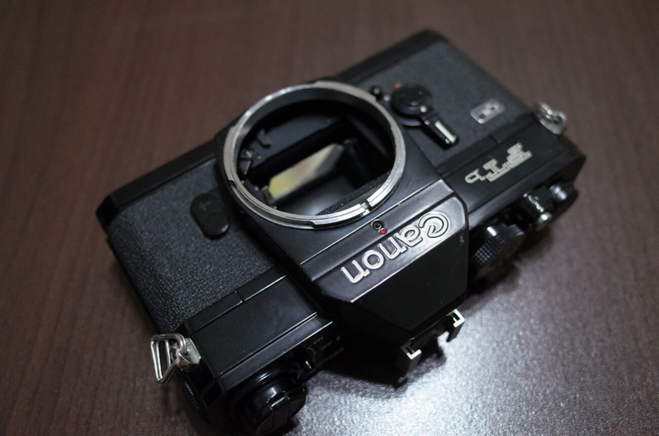 これが全ての始まりでしたなCanon FTb-nにようやく辿り着いたのです
