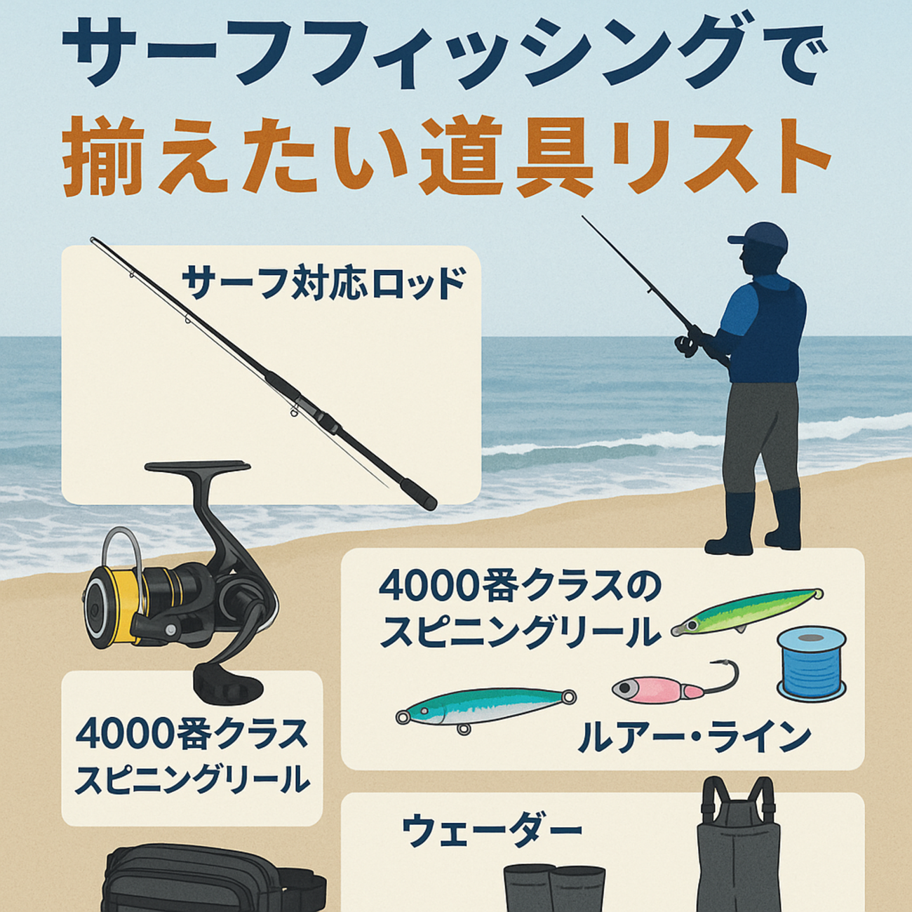 初夏の海辺で楽しむサーフ釣り - 釣り初心者のための入門ブログ｜だり 