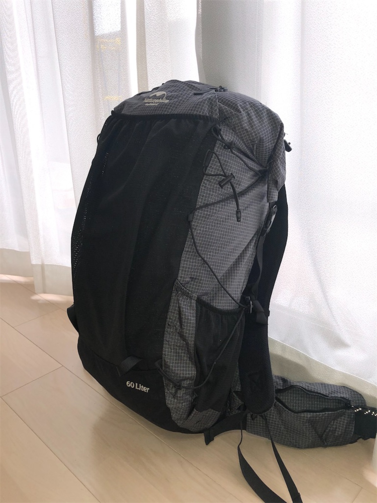 ネイチャーハイク バッグパック Rock 60L+5L Backpack レビュー - な 