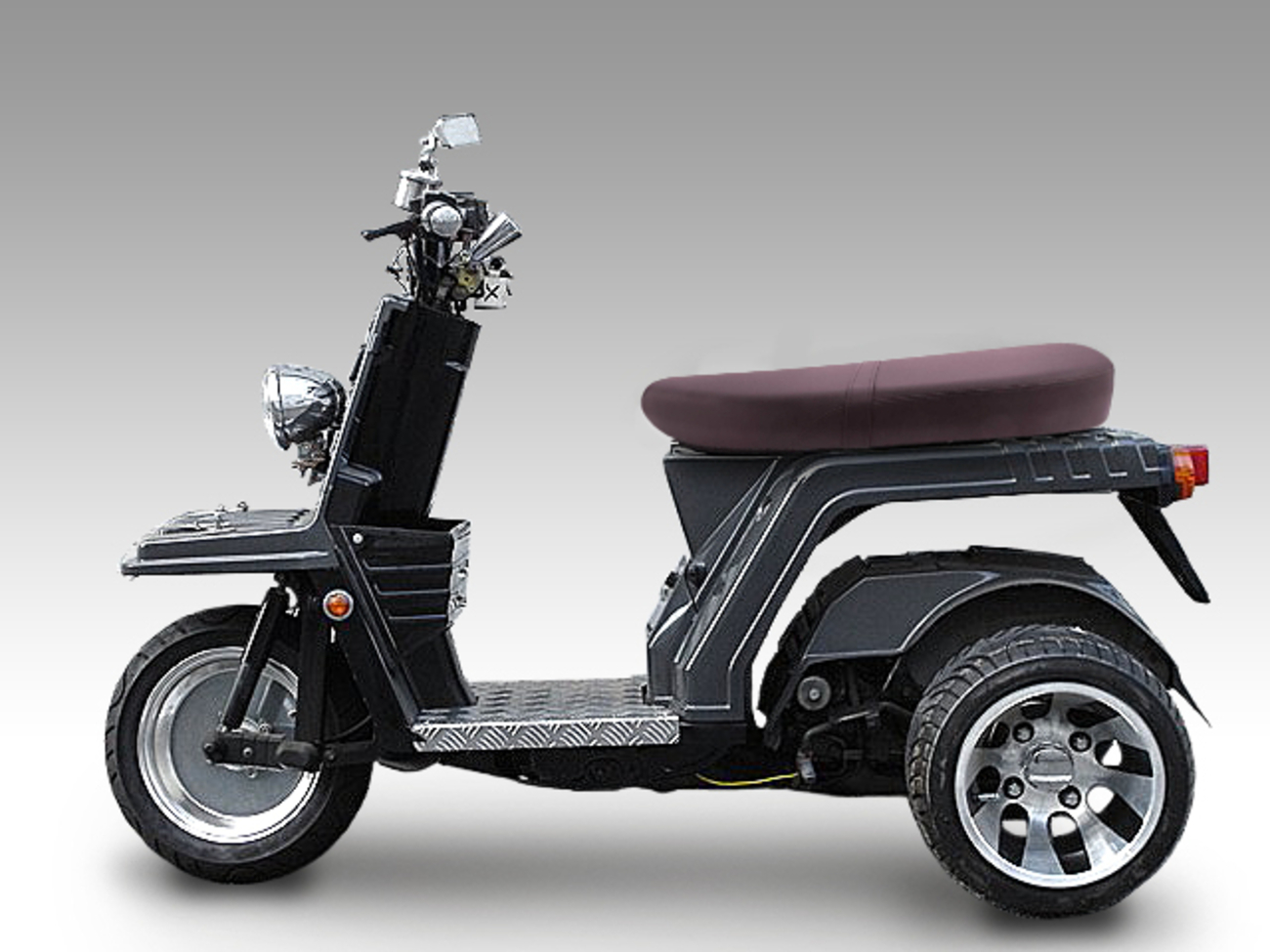 送料込み☆HONDA２サイクルジャイロX ロングシート　タンデムシート2人乗り用 送料込み☆HONDA2サイクルジャイロX ロングシート タンデム