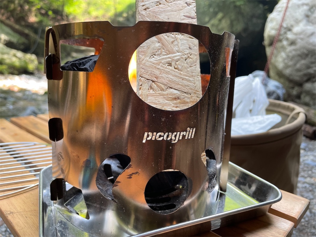 ピコグリル85』ソロCAMPでのネイチャーストーブ - HIKE LIFE MYLYFE