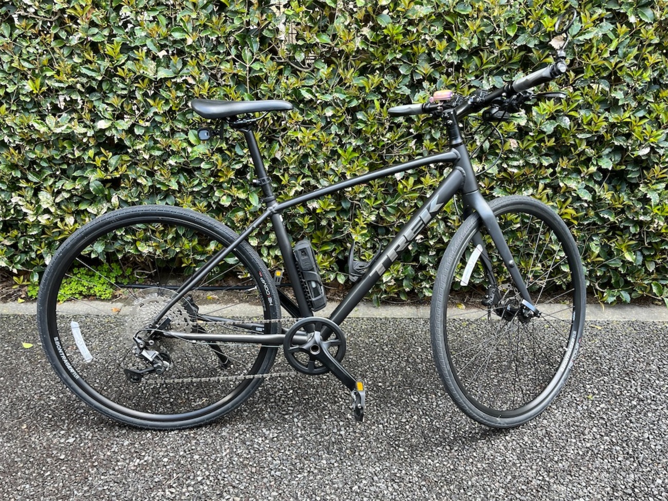 TREK FX3 Disk ミラー交換 & SK Pininfarina Disk EPS バッテリー 