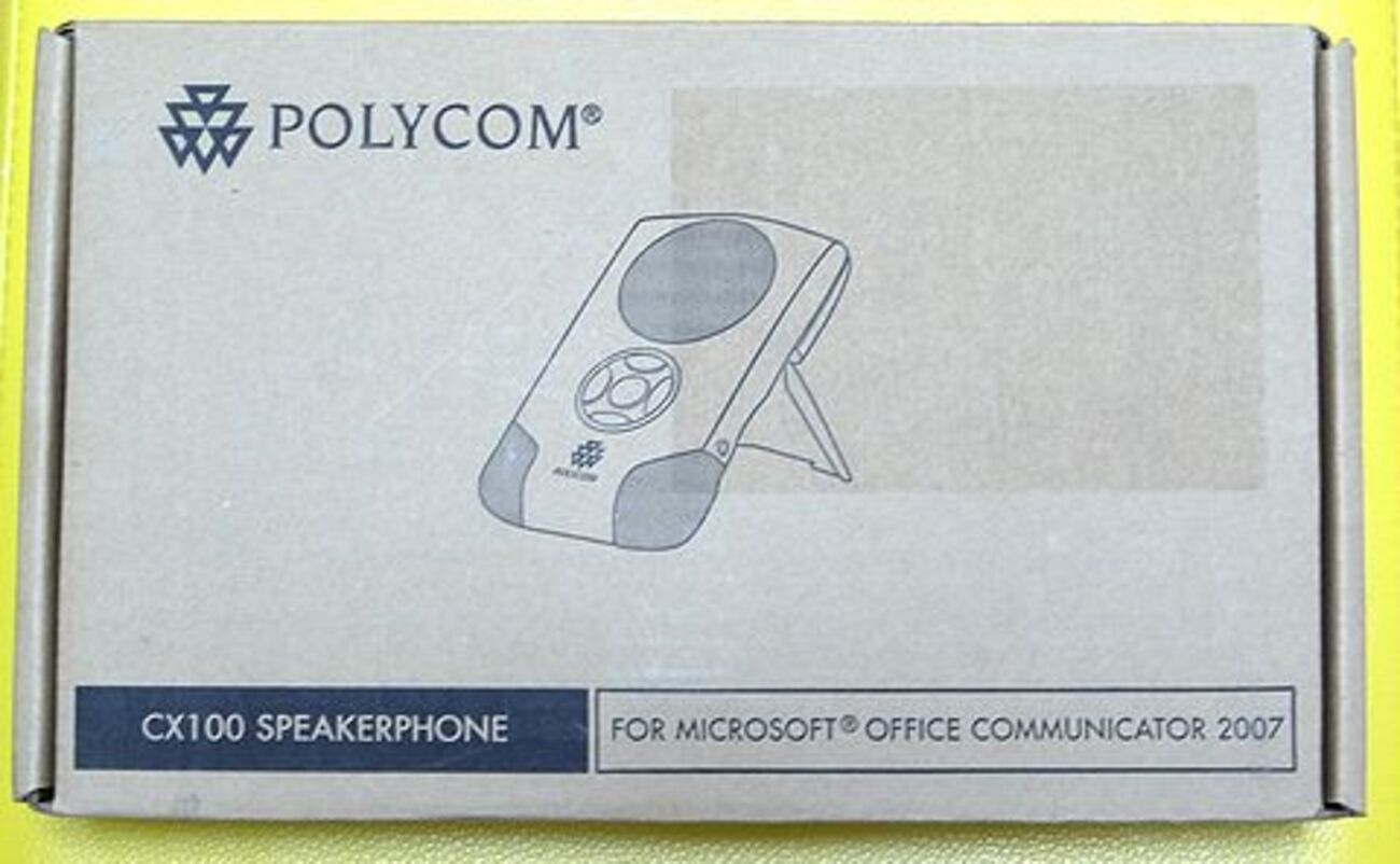 スピーカーフォン Polycom CX100を買った - 帷子川書房日誌