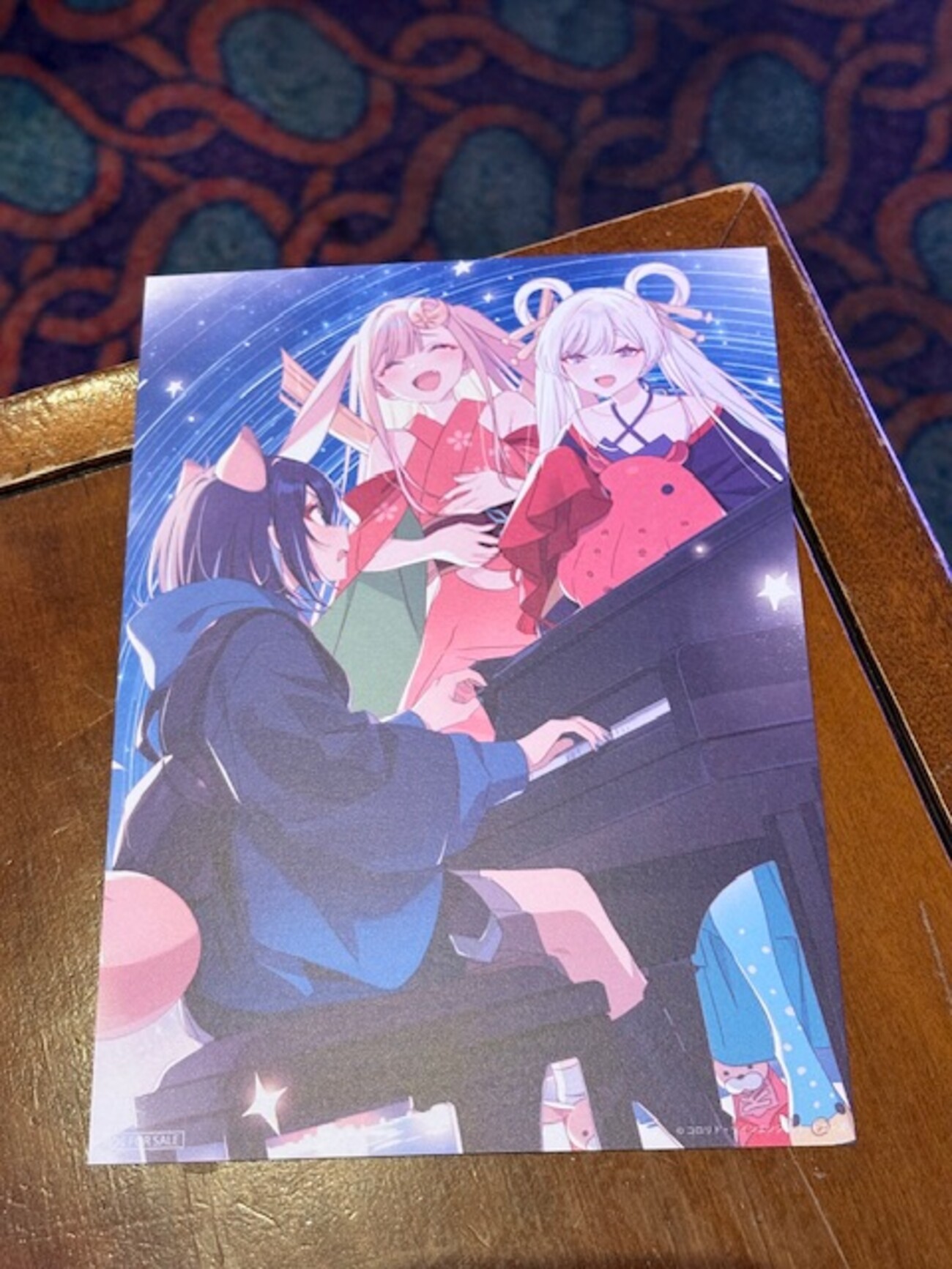 超かぐや姫 映画の第二弾特典のイラストカード、第一弾と同じサイズ 