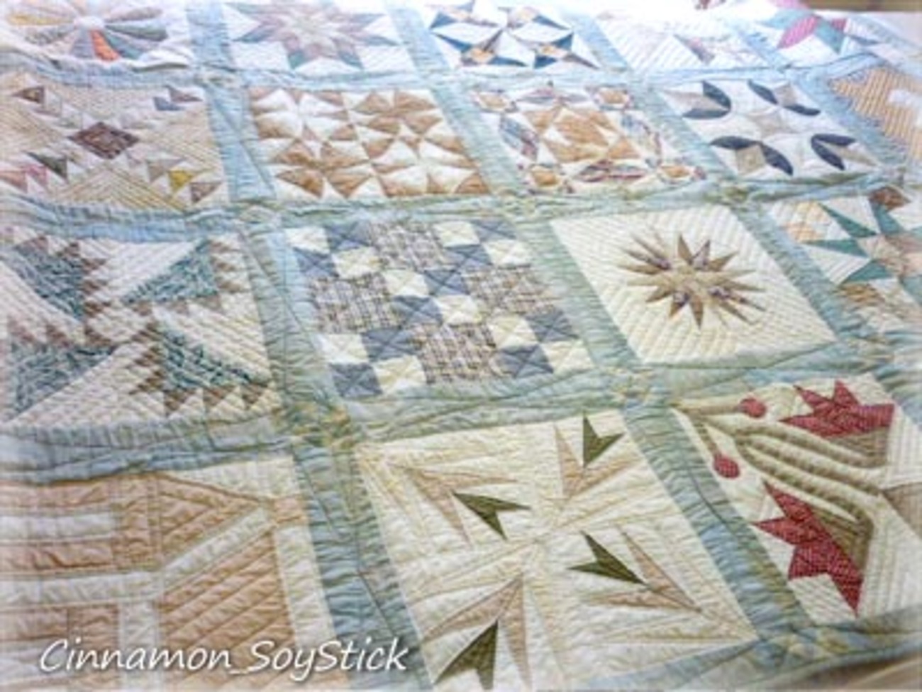 ✨ベッド・カバー✨サンプラーズキルト