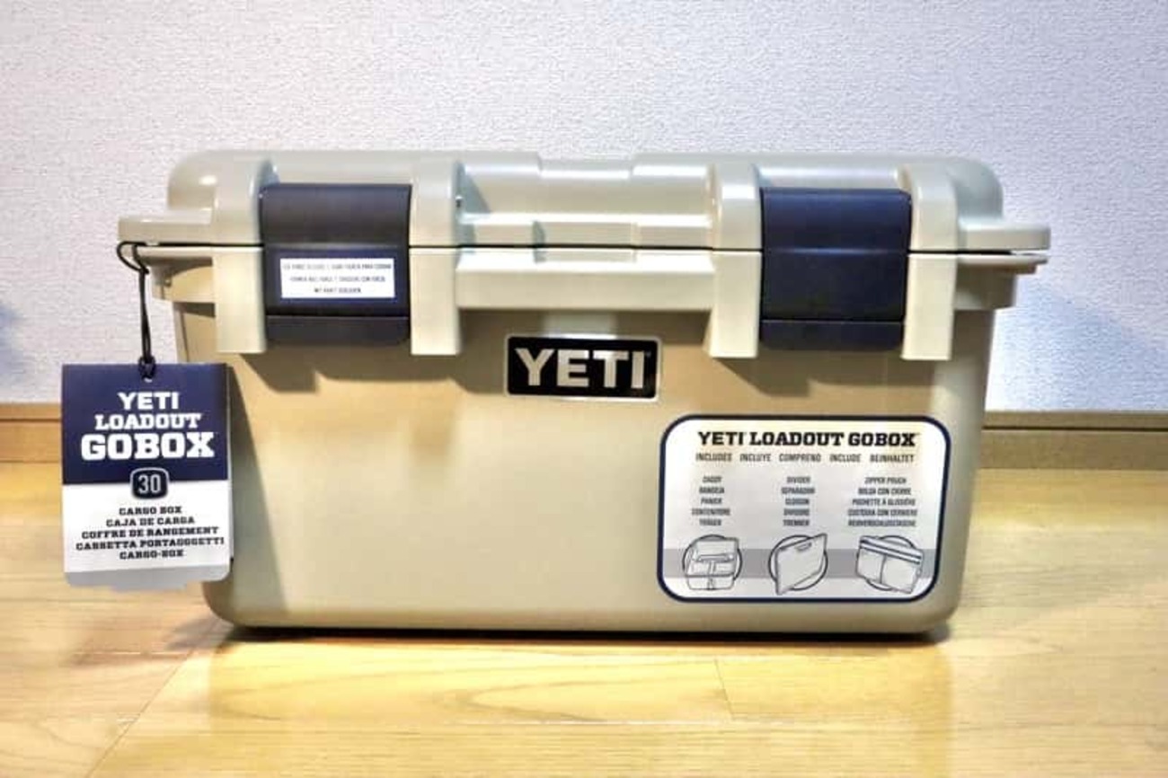 プレミアムでタフなコンテナ！YETI ロードアウトゴーボックス30 