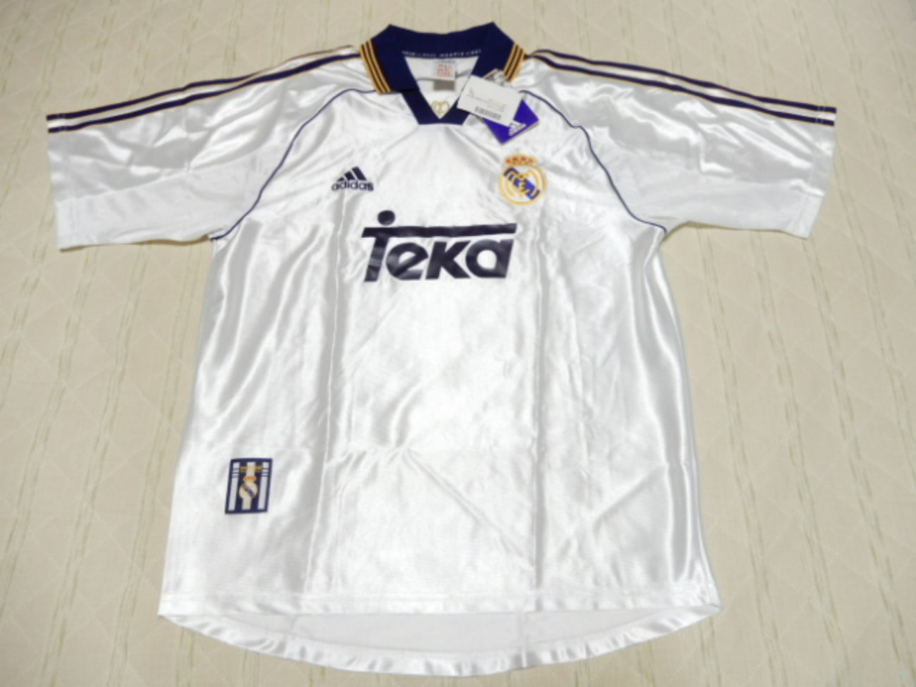 希少1998-2000レアル・マドリード ユニフォーム Lサイズ ゲームシャツ  