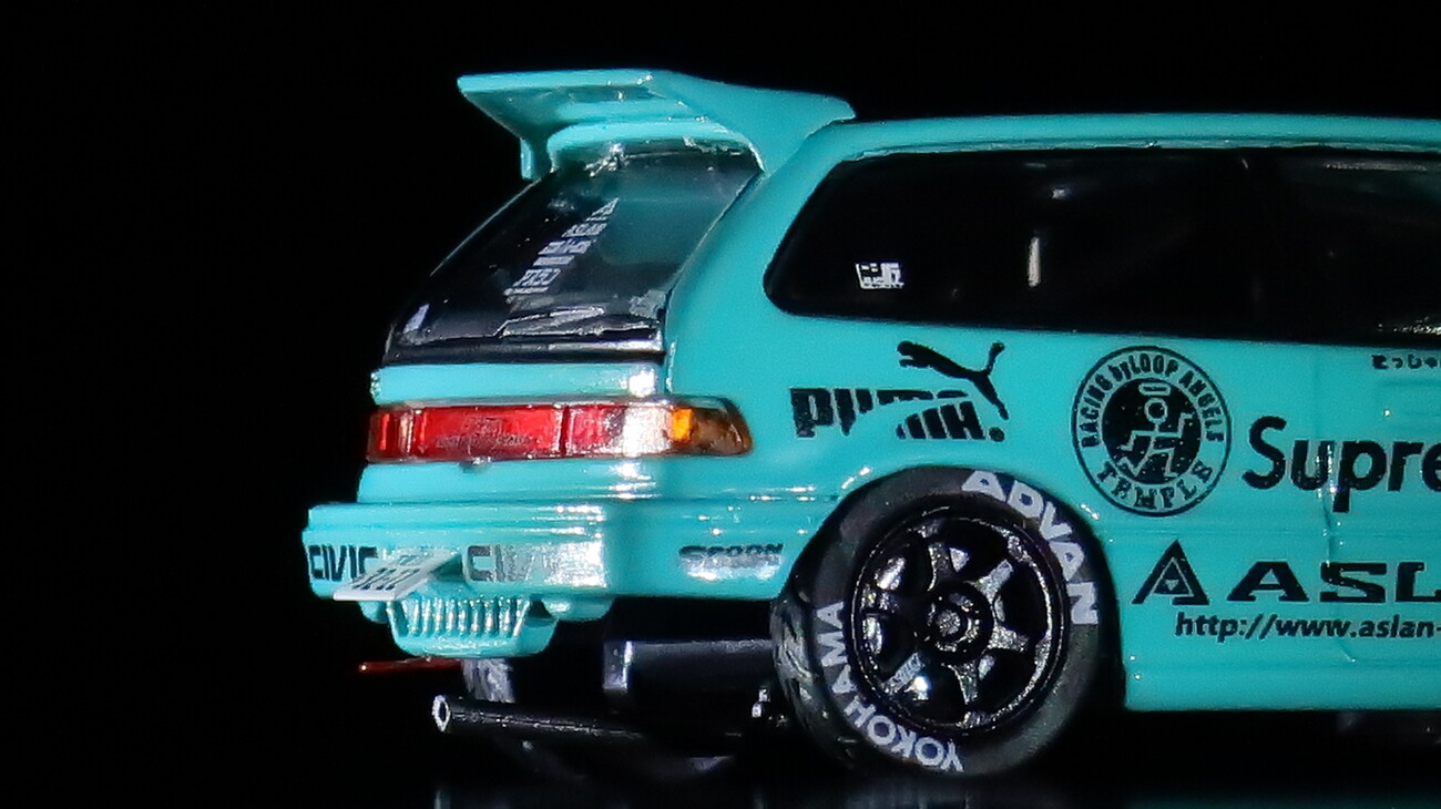 モデルインプレッション】 INNO Models 1/64 Honda Civic K-ASLAN EF9 