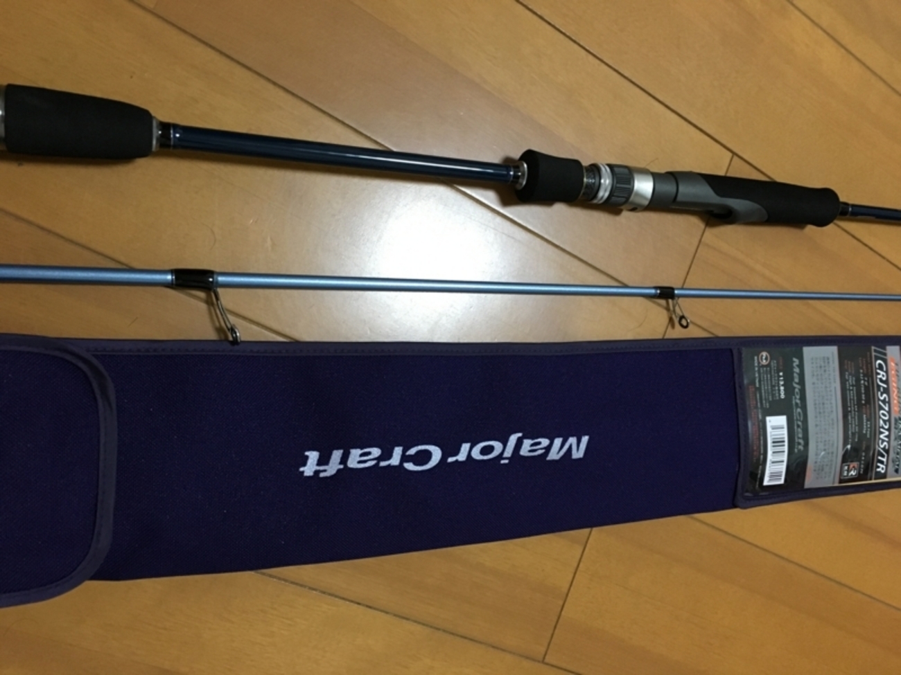 イカメタル準備編①：スピニングロッド メジャクラ クロスステージ 
