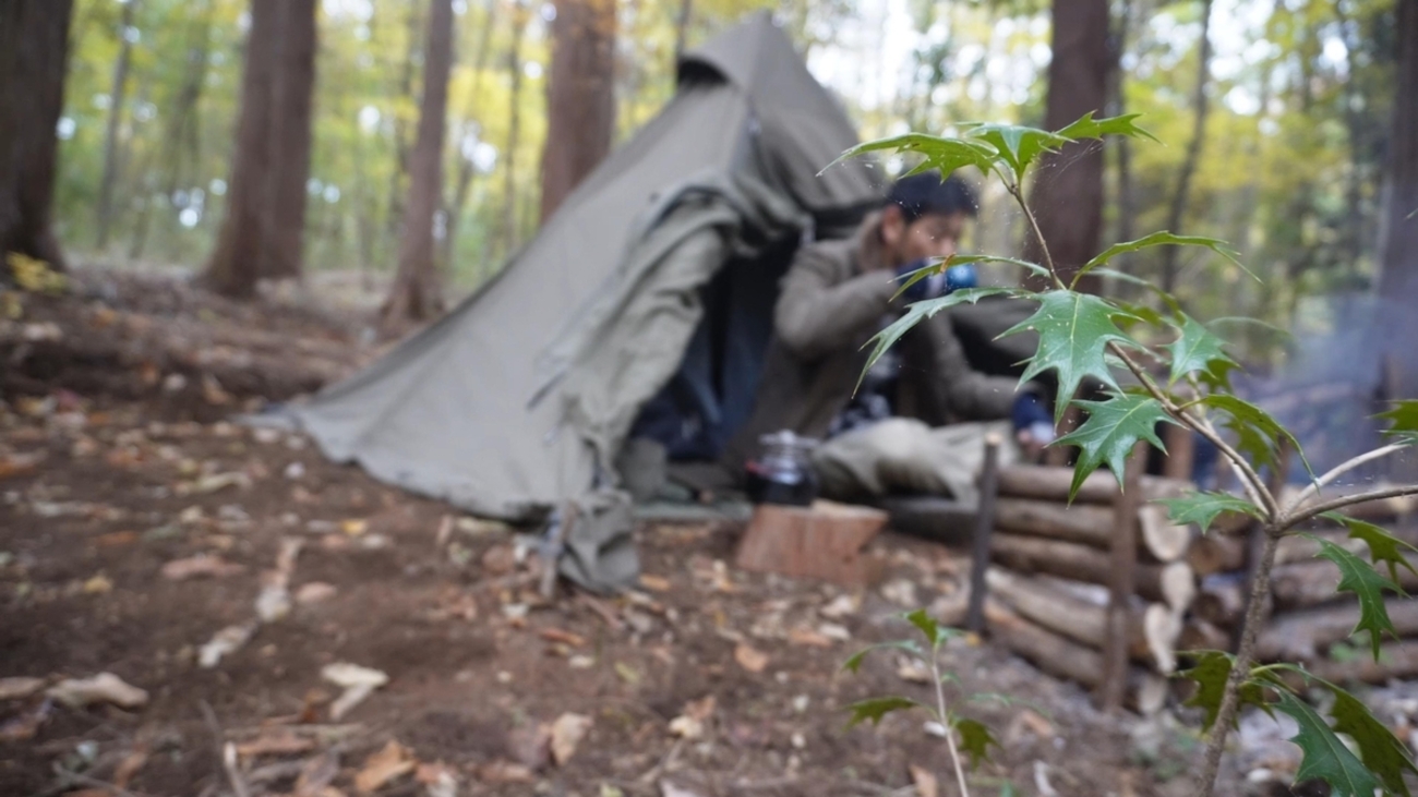 第35夜】おっさんの山遊び！今シーズン初野営へ【裏山】 - OTO CAMP 40