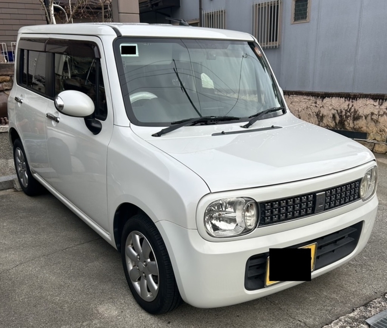 ラパン 純正ホイール タイヤ新しめ