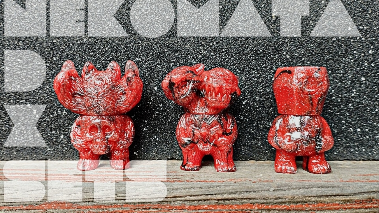 Gargamel x Gegephix x Shirahama Toy / Nekomata DX Set［4(完 
