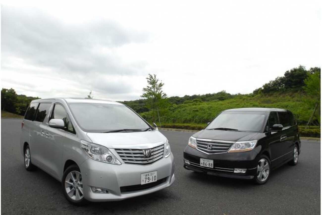 トヨタ アルファードvsホンダ エリシオン徹底対決！ミニバン試乗比較
