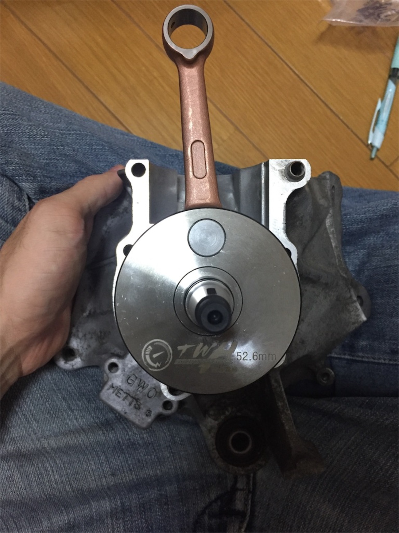 120ccスーパーディオの製作 1 - 単車活動記