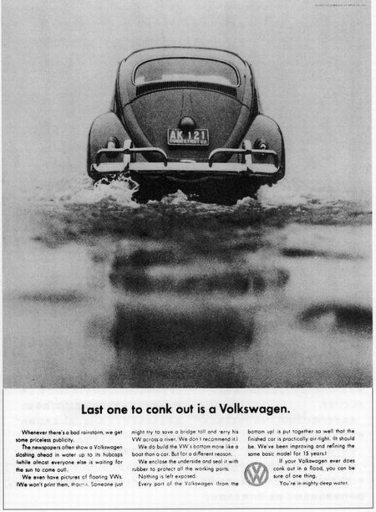 VWの当時の広告LIFE VWの当時の広告LIFE （1967年10月20日号LIFE誌 広告切り抜き1
