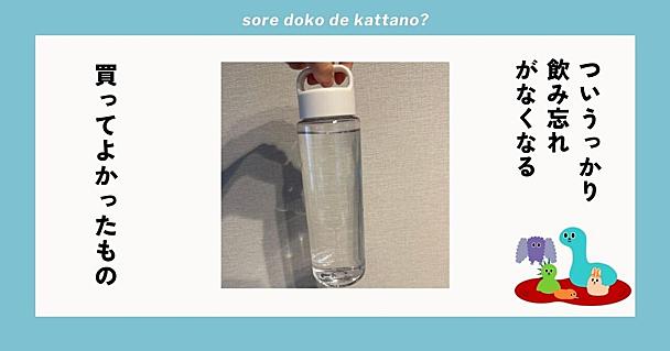 在宅ワークの「つい飲み忘れる問題」に終止符！無印良品の“神ボトル”が解決してくれた