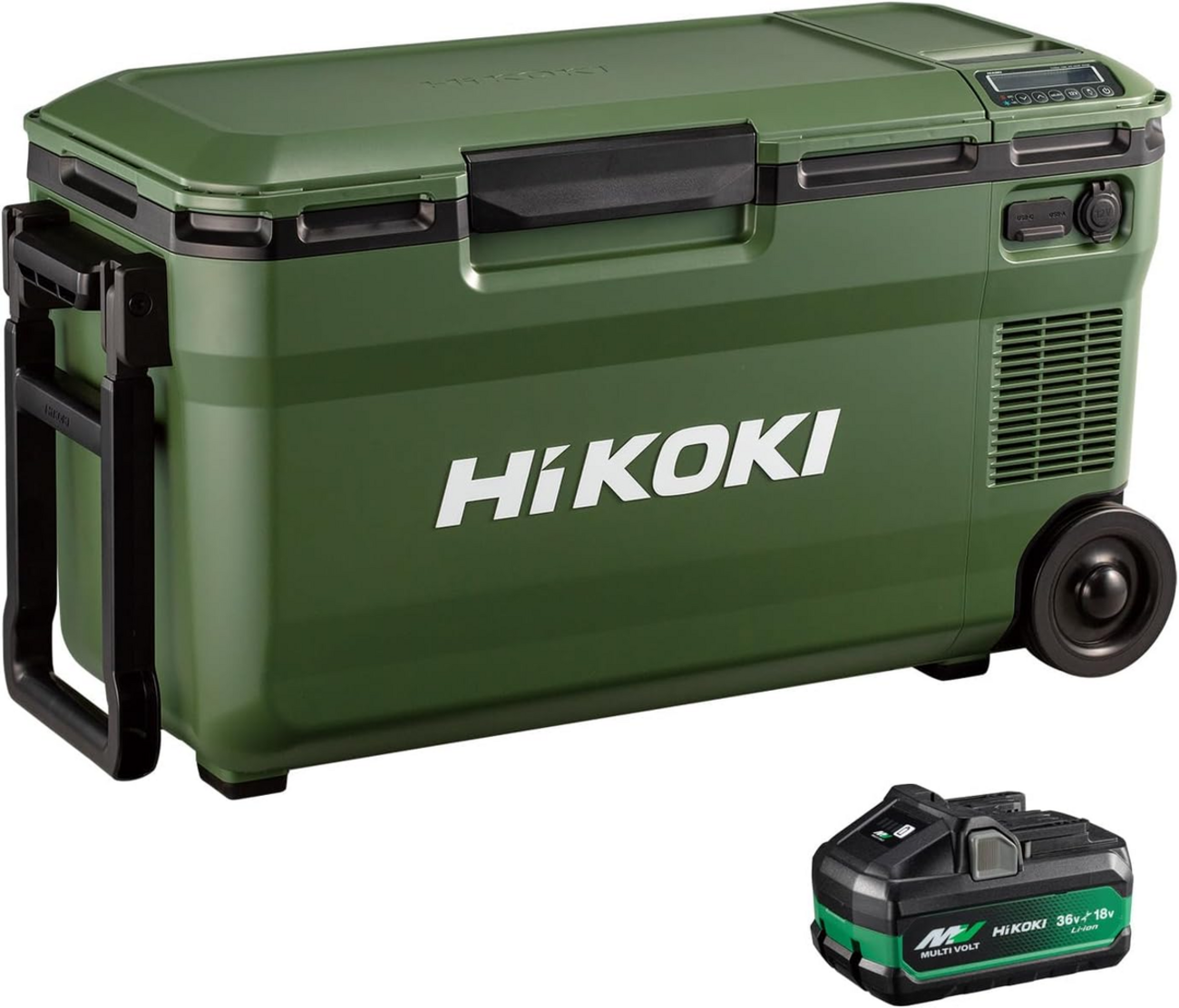 HiKOKI ポータブル冷温庫 電動工具ブランド「HiKOKI(ハイコーキ)」 冷凍、冷蔵、保温が同時に